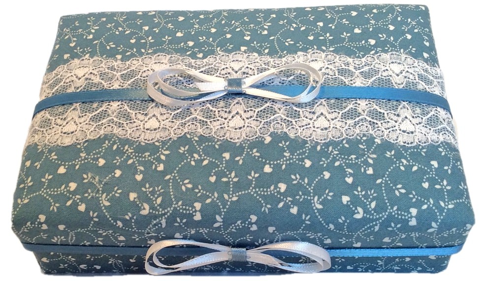 Blue Calico Gift Box
