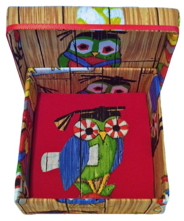 Book Owl (Green) Gift Box