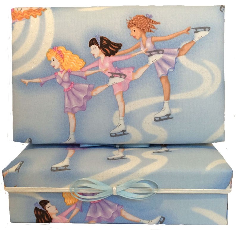 Ice Skaters Gift Box
