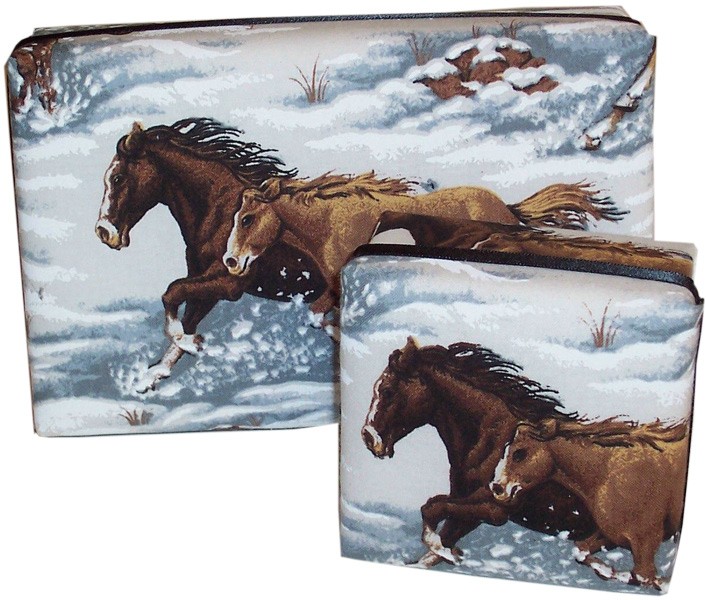 Horses in the Snow Gift Box