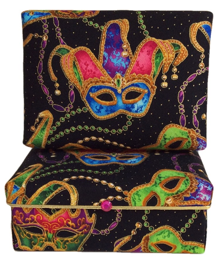 Mardi Gras Masks Gift Box