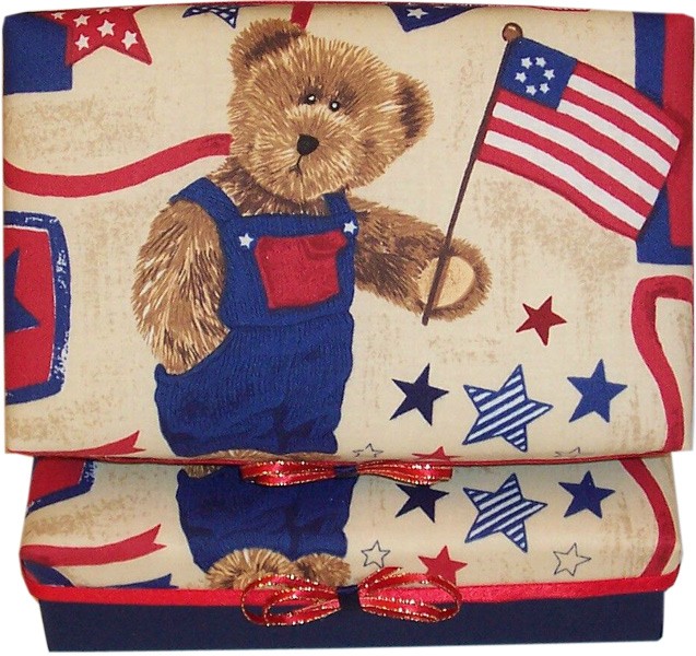 Patriotic Bear Gift Box