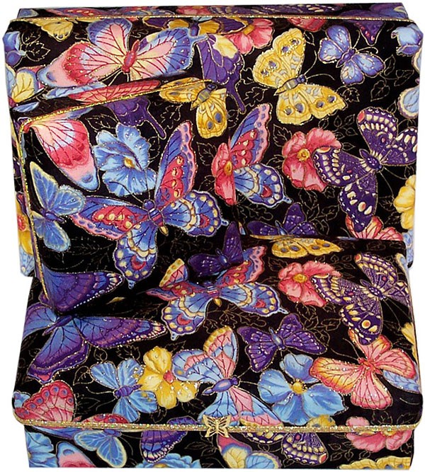 Purple Butterfly Gift Box