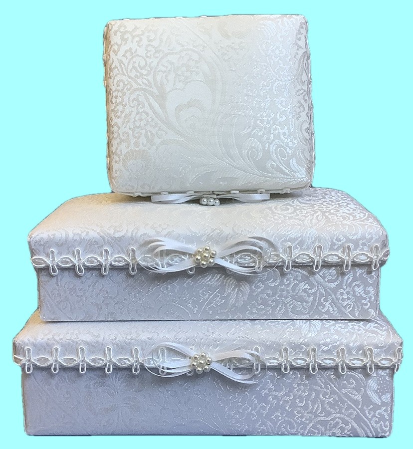 White Bridal Gift Box