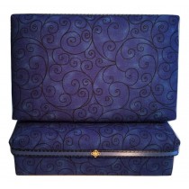 Dark Blue Scrolls Gift Box